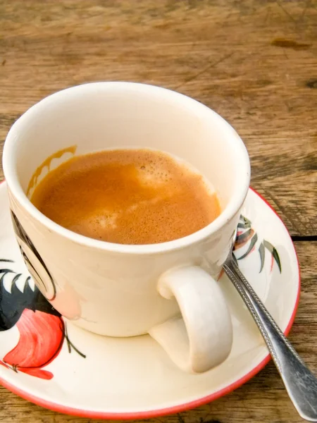 아침에 따뜻한 커피 — 스톡 사진