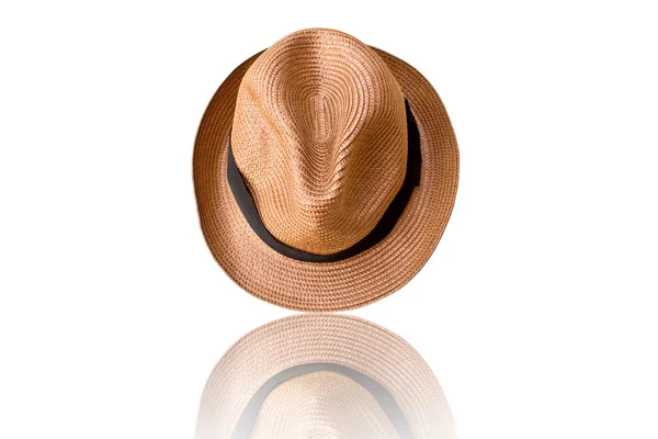 stock image Isolated brown hat