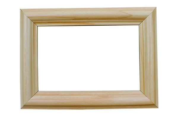White wood frame tilt — Stock Photo, Image