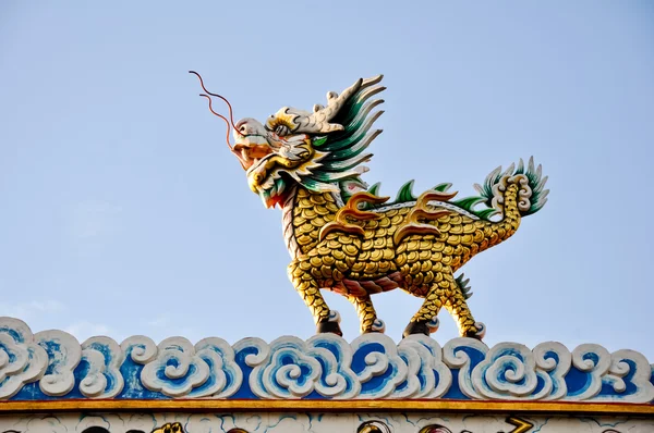 Santuário do Dragão Dourado — Fotografia de Stock