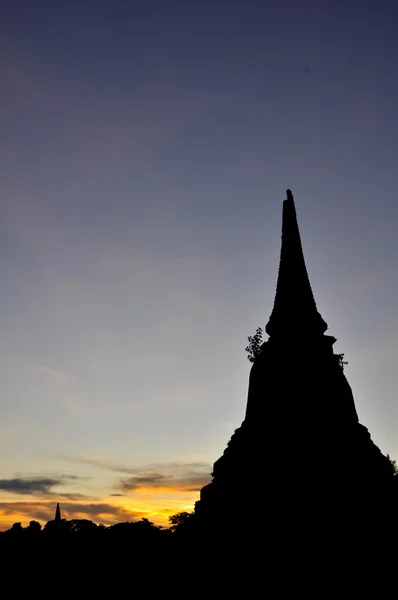 Die Schönheit Ayutthayas in Thailand — Stockfoto