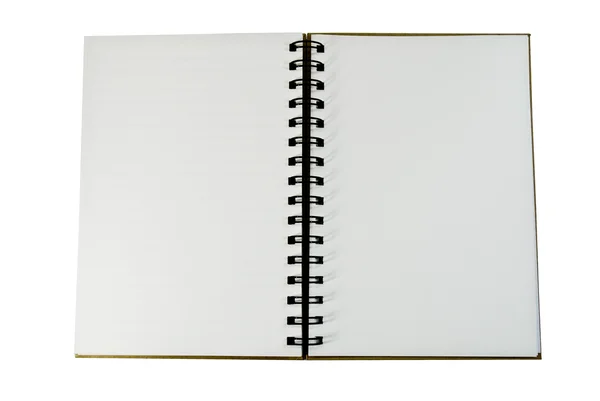 Kniha bílá — Stock fotografie