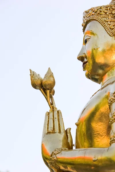 Hände des Buddha-Bildes — Stockfoto