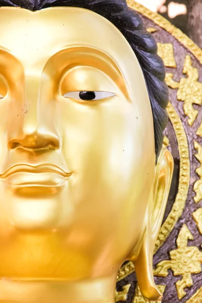 Rostro sonriente de la imagen de Buda —  Fotos de Stock