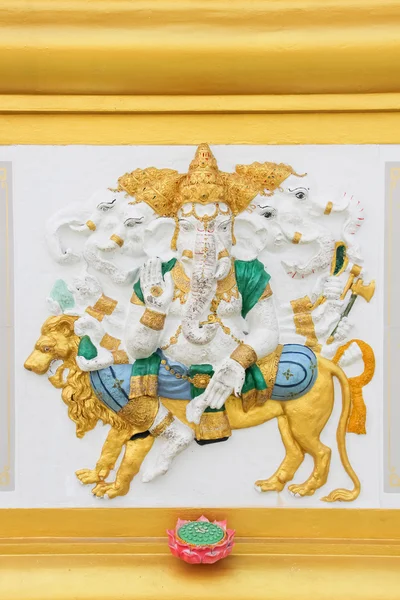 L'image de Ganesha aux couleurs vives, la guérison, Chachoengs — Photo