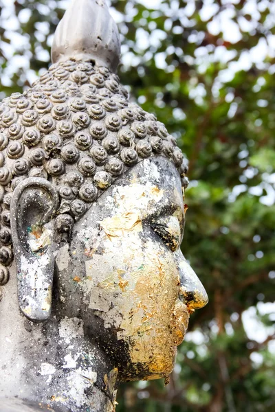 Sochy Buddhy religion.watsamarn,chachaengsao,thailand — Stock fotografie