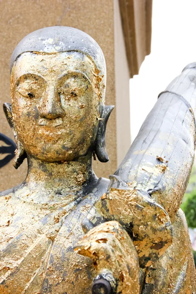 stock image Statues of Buddha's religion.WatSamarn,Chachaengsao,Thailand