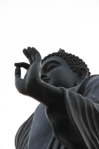 Statue della religione di Budda WatSamarn, Chachaengsao, Thailandia — Foto Stock