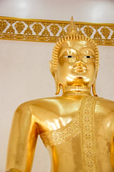 Estatuas de la religión de Buda WatSamarn, Chachaengsao, Tailandia — Foto de Stock