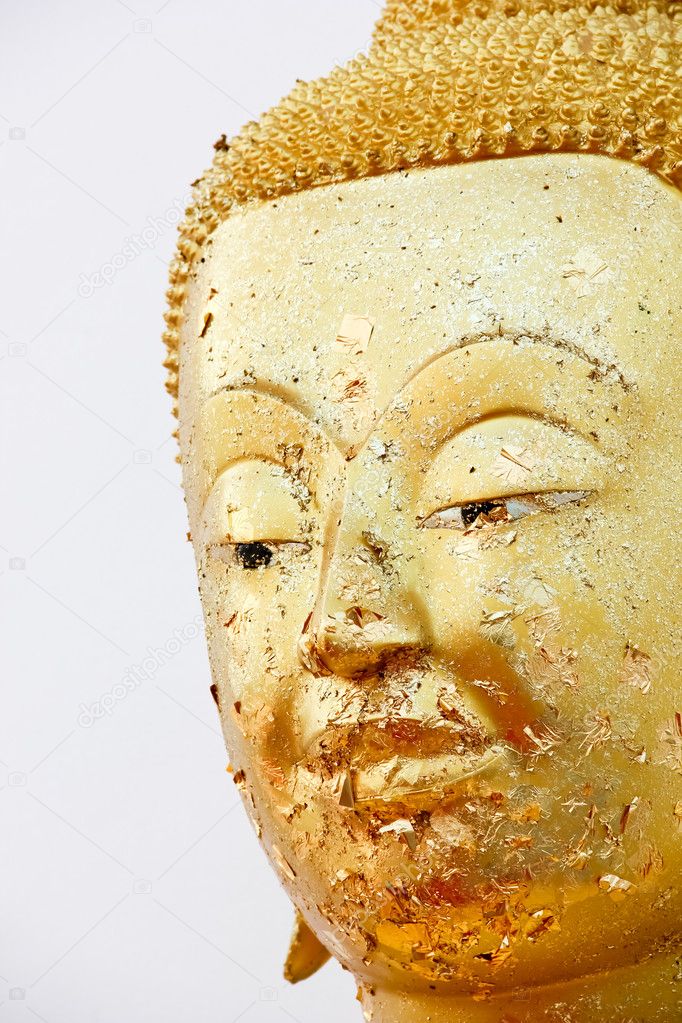 Statues of Buddha's religion.WatSamarn,Chachaengsao,Thailand