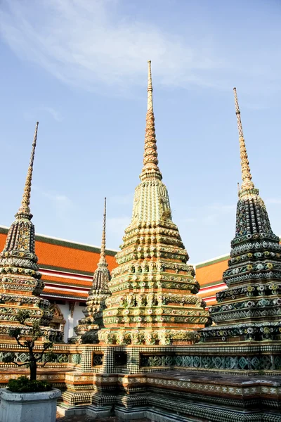 Wat pho tempel, bangkok inthailand — Stockfoto