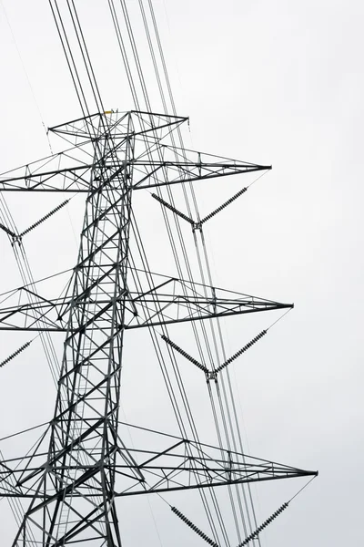 Large high-voltage towers — Stock Photo, Image