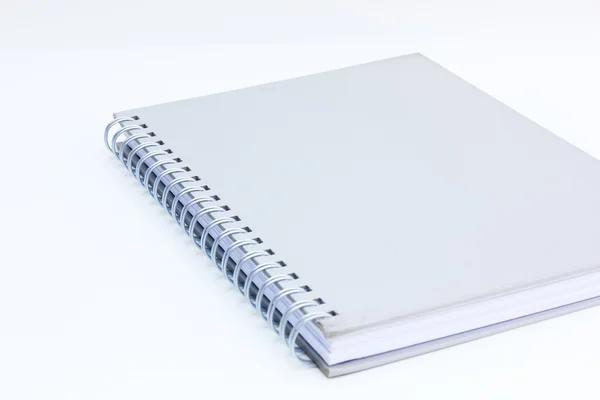 Kitap ve arka plan beyaz — Stok fotoğraf