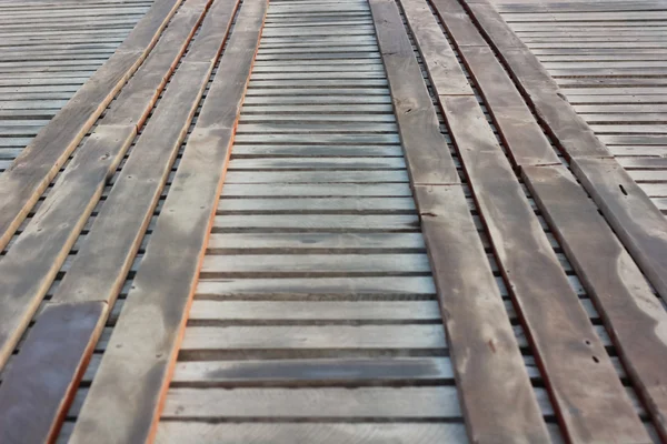 Puente de madera — Foto de Stock