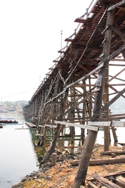 stock image Wood bridge