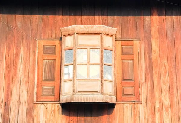 Velhas paredes de madeira — Fotografia de Stock