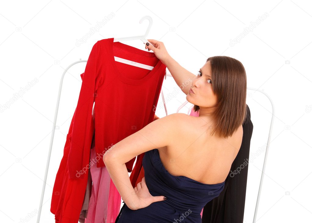 Picking clothes