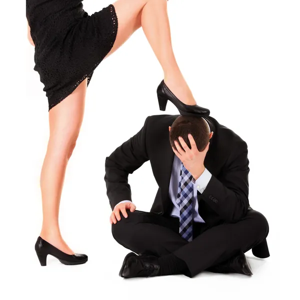 Female dominance — Stock Photo, Image