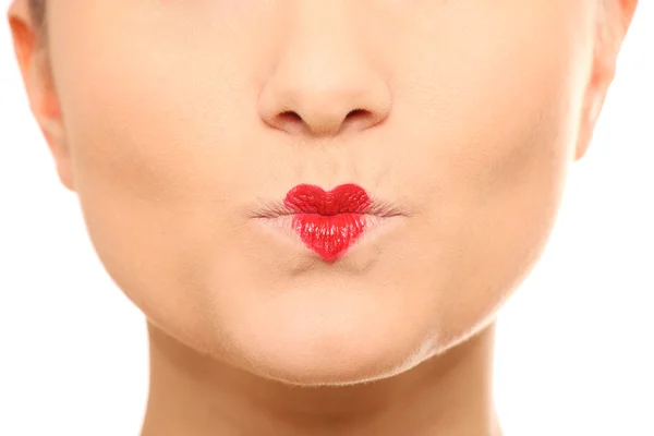 Валентинов поцелуй — стоковое фото