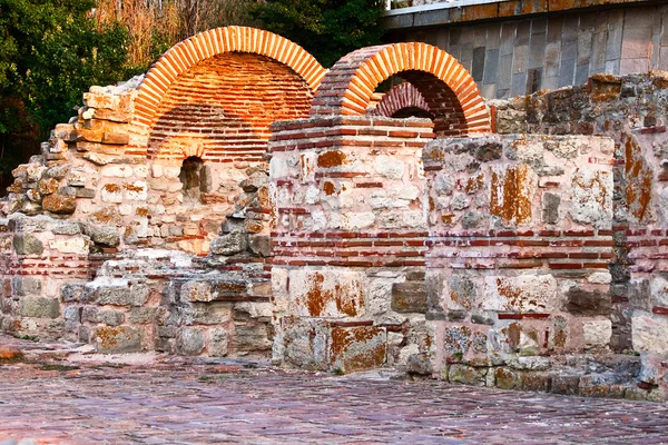 Basilica av virgin eleousa 5-6, nessebar, Bulgarien. — Stockfoto