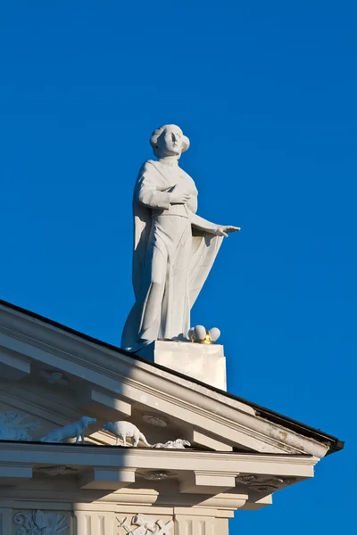 Statua św Kazimierza w katedrze. Wilno. Litwa. — Zdjęcie stockowe