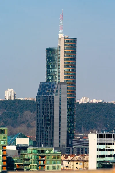 Hoogbouw gebouw. Vilnius. Litouwen. — Stockfoto
