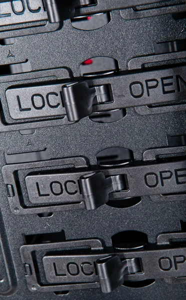 stock image Lock open