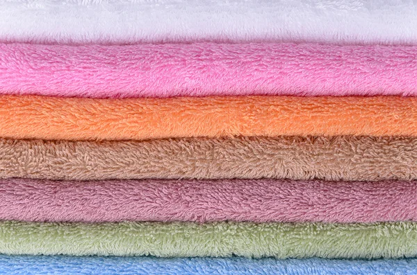 Ręczniki frotte — Zdjęcie stockowe