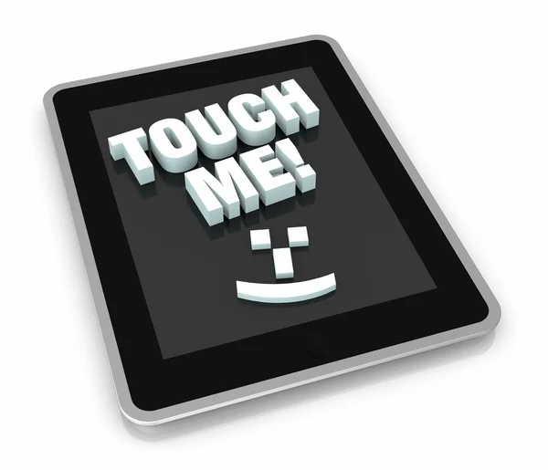 Concetto di tecnologia touch — Foto Stock