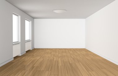 Empty room clipart