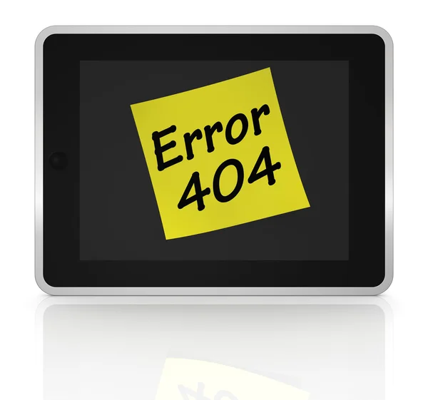 Chyba 404 — Stock fotografie