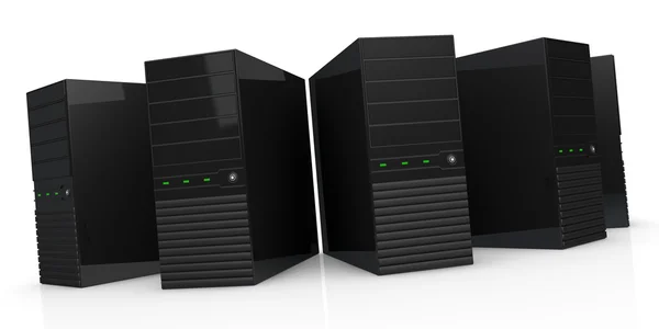 Сервер компьютера — стоковое фото