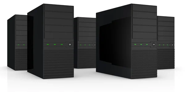 Сервер компьютера — стоковое фото
