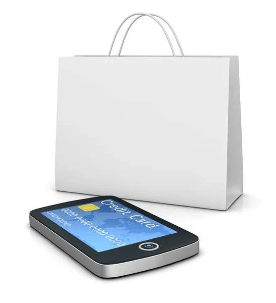 Shopping on line — Foto Stock