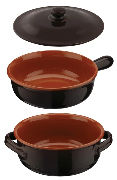 Terracotta cookware — Stock Photo, Image