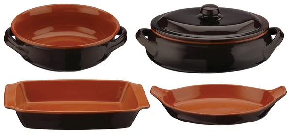 Terracotta cookware — Stock Photo, Image