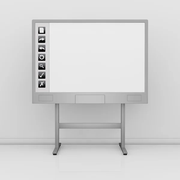 Interactive whiteboard — Stock Photo, Image
