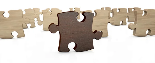 Jigsaw puzzle — Fotografie, imagine de stoc