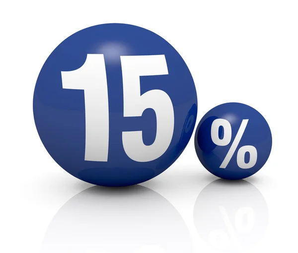 Percent icon — Stock Photo, Image
