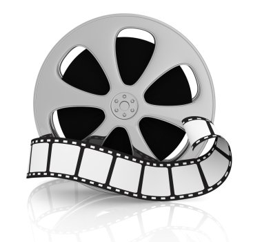 Concept of film industry clipart