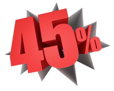 Percent icon clipart