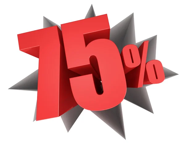 Prozent-Symbol — Stockfoto