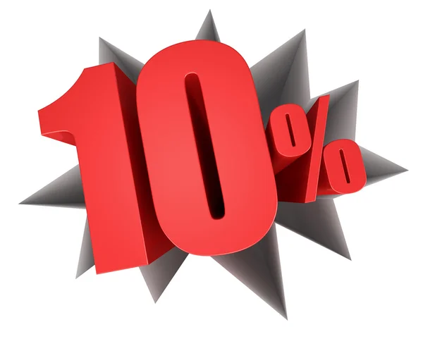 Percent icon — Stock Photo, Image