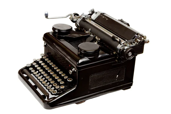 stock image Old Style Typewriter Isolated on White