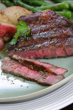 Grilled Beef Ribeye clipart