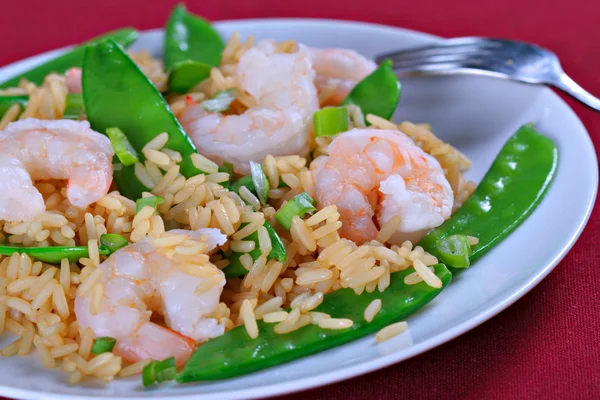 Shrimp Fried Rice — Stock Photo, Image