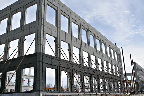 Commerciële bouw structuur — Stockfoto