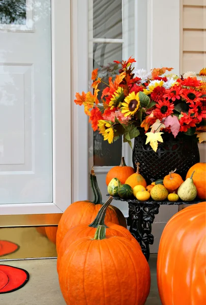 Zoete huis herfst decoratie — Stockfoto