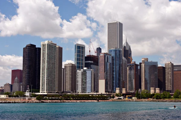 Downtown Chicago Skyline — Stock Photo, Image
