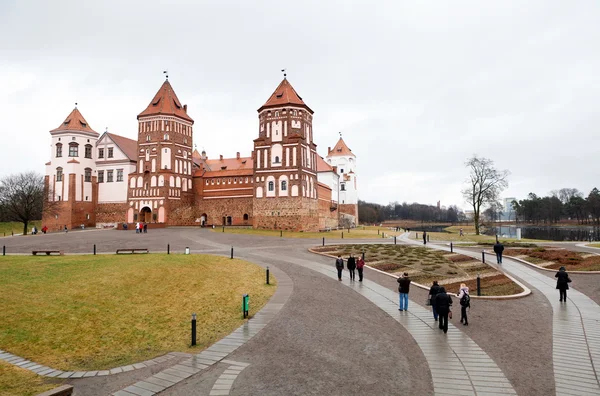 Мирский замок. Беларусь — стоковое фото